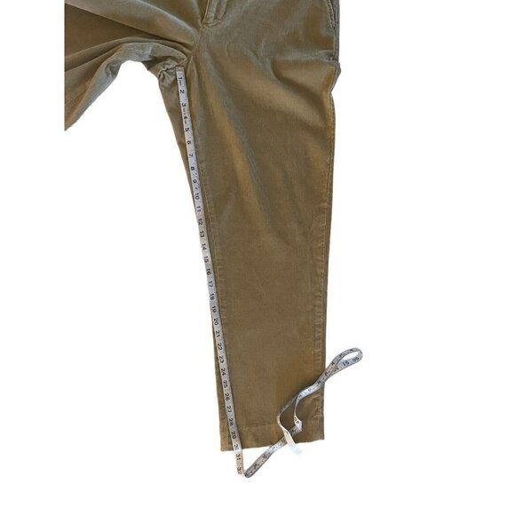 J Crew Men's Corduroy Chino Pants Flat Front Beige Size 36Wx30L - Picture 5 of 7